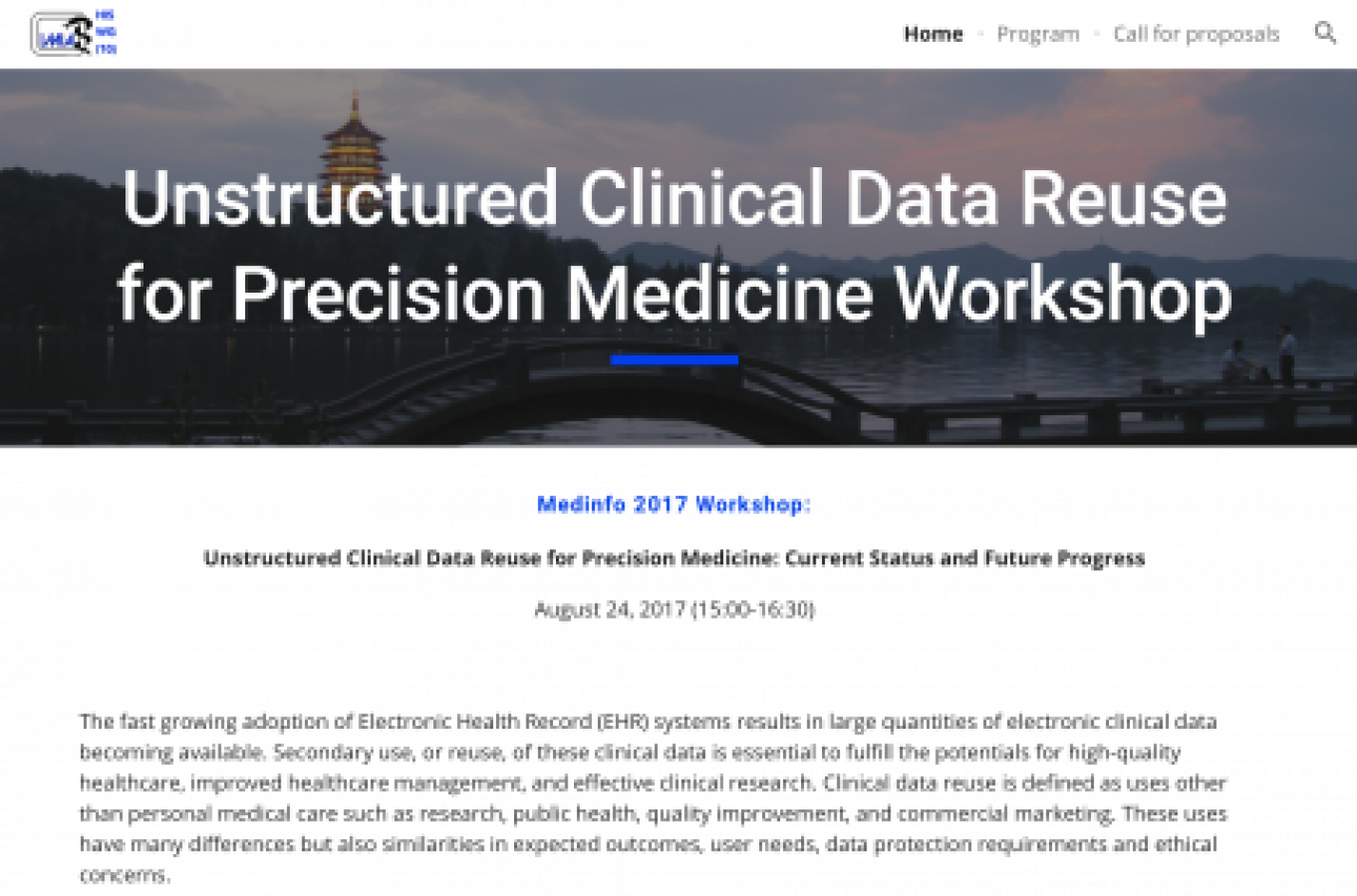 Unstructured Clinical Data Reuse for Precision Medicine